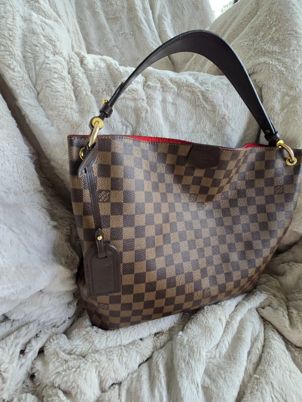 Louis Vuitton Damier Ebene Graceful MM